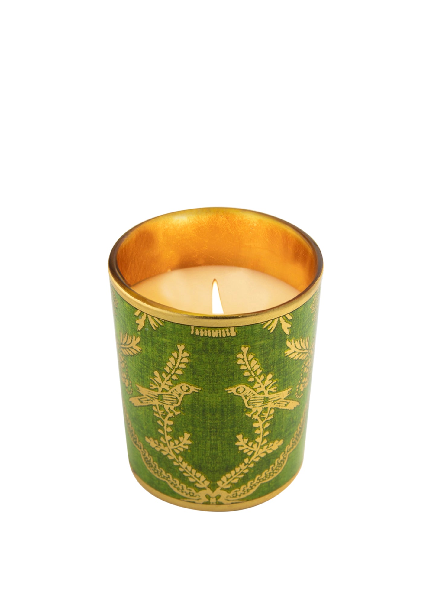 Lime Candle Decorated Small