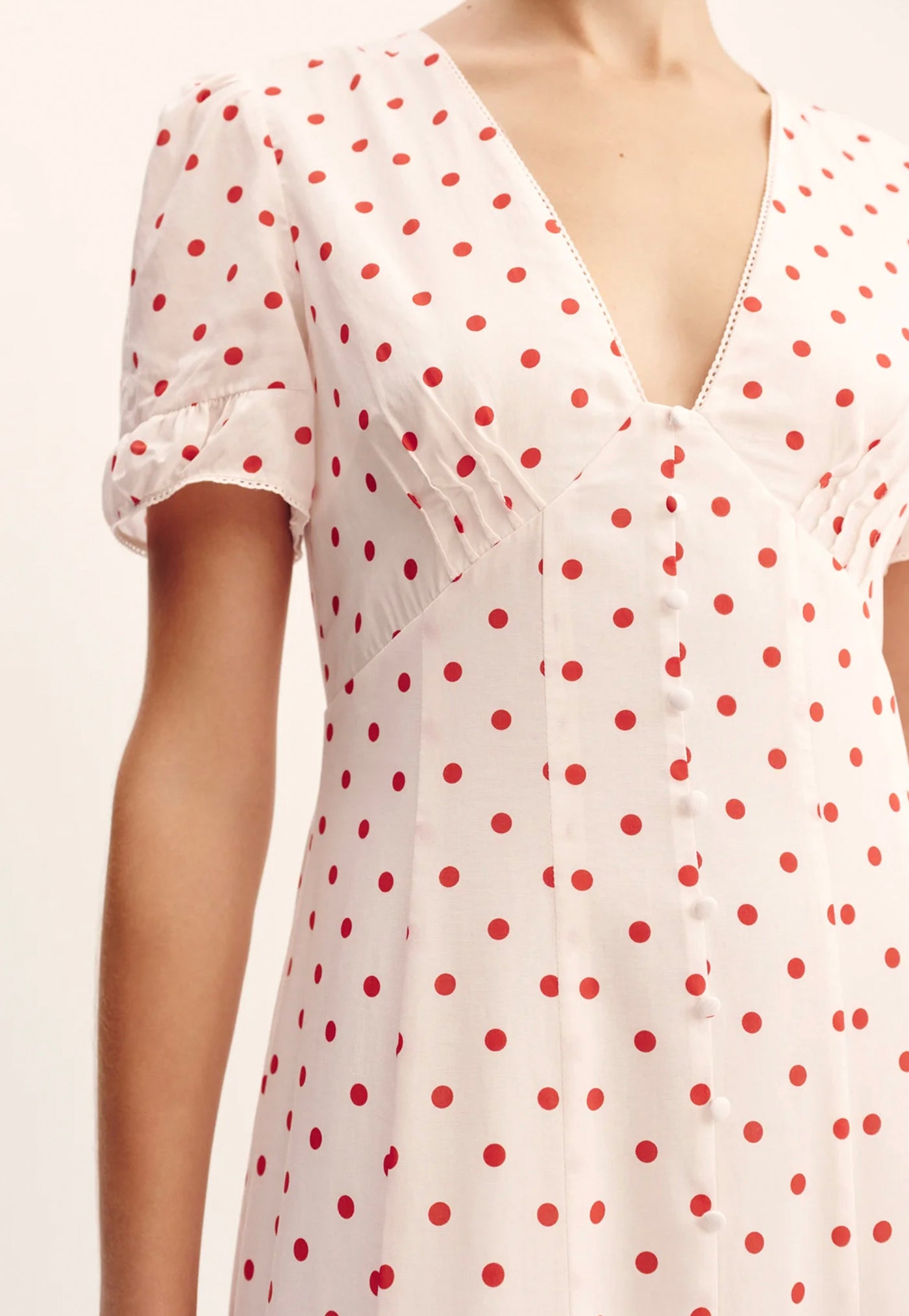 Paloma Dress - Petite Polka Dot