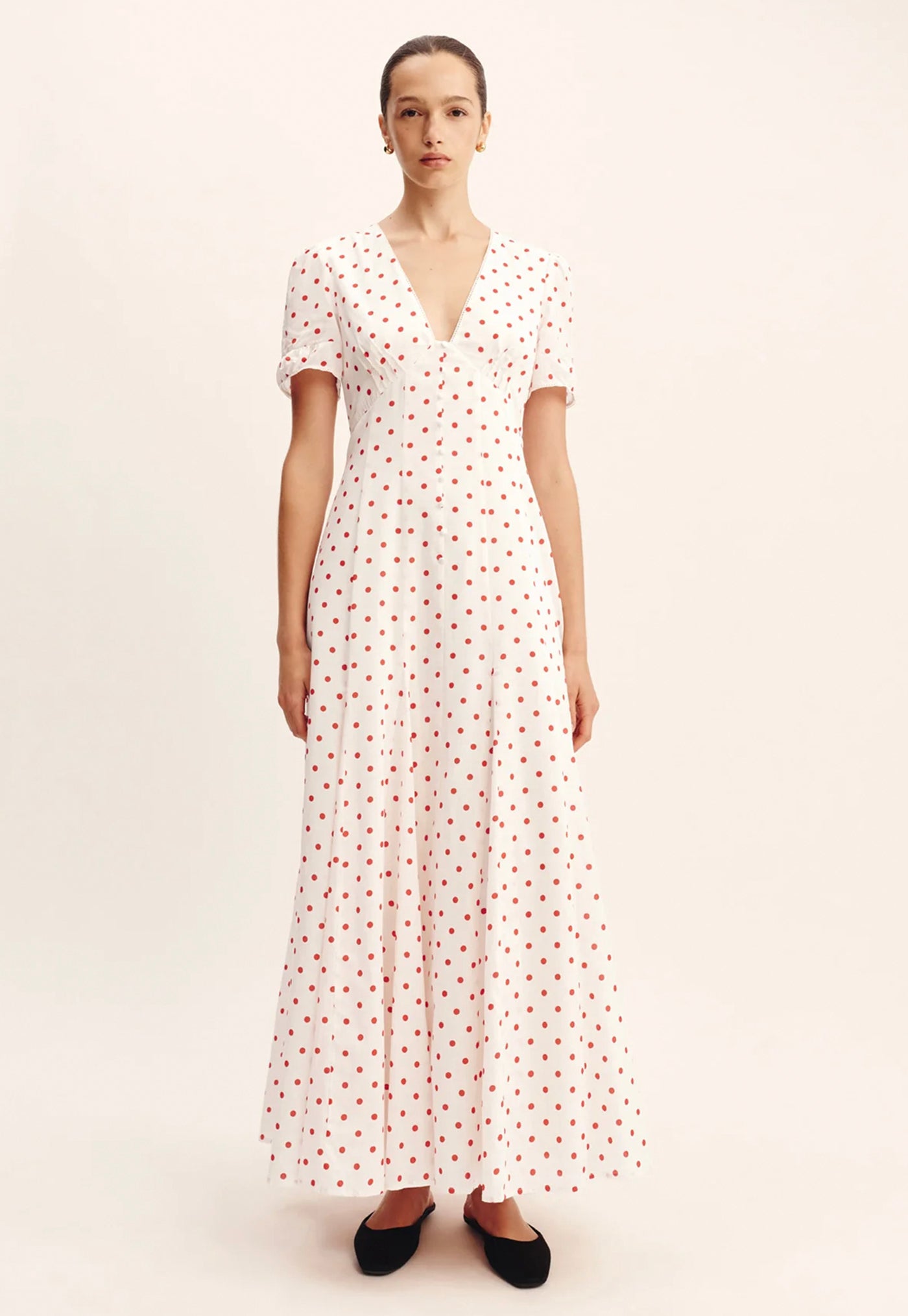 Paloma Dress - Petite Polka Dot