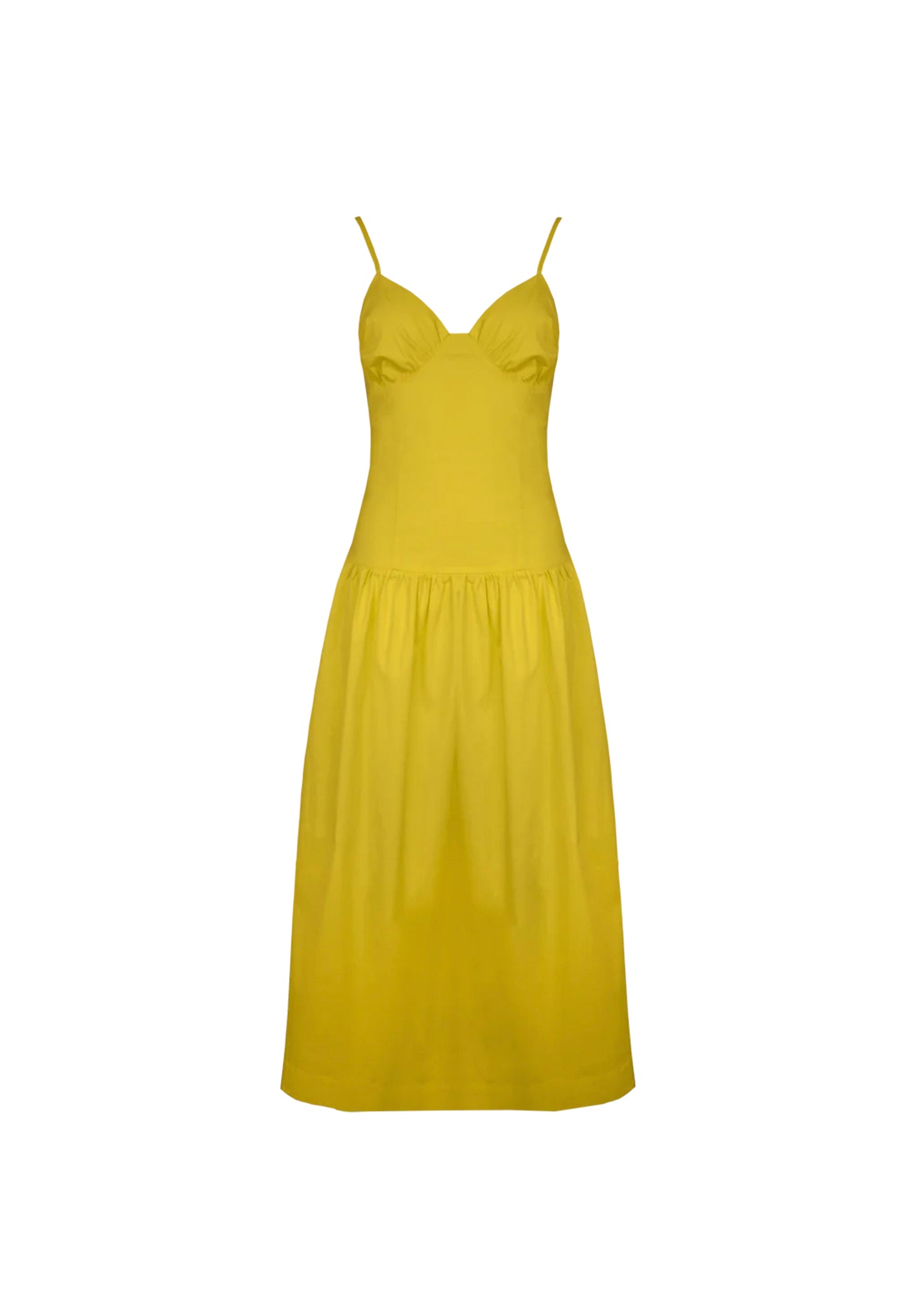 Monaco Dress - Chartreuse