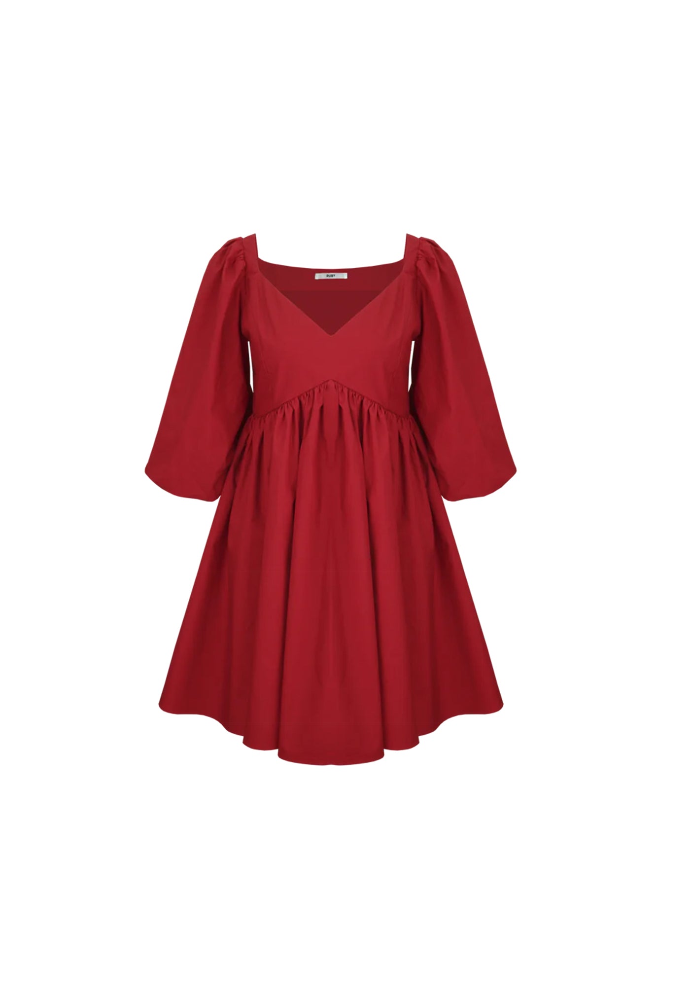 Noni Mini Dress - Garnet