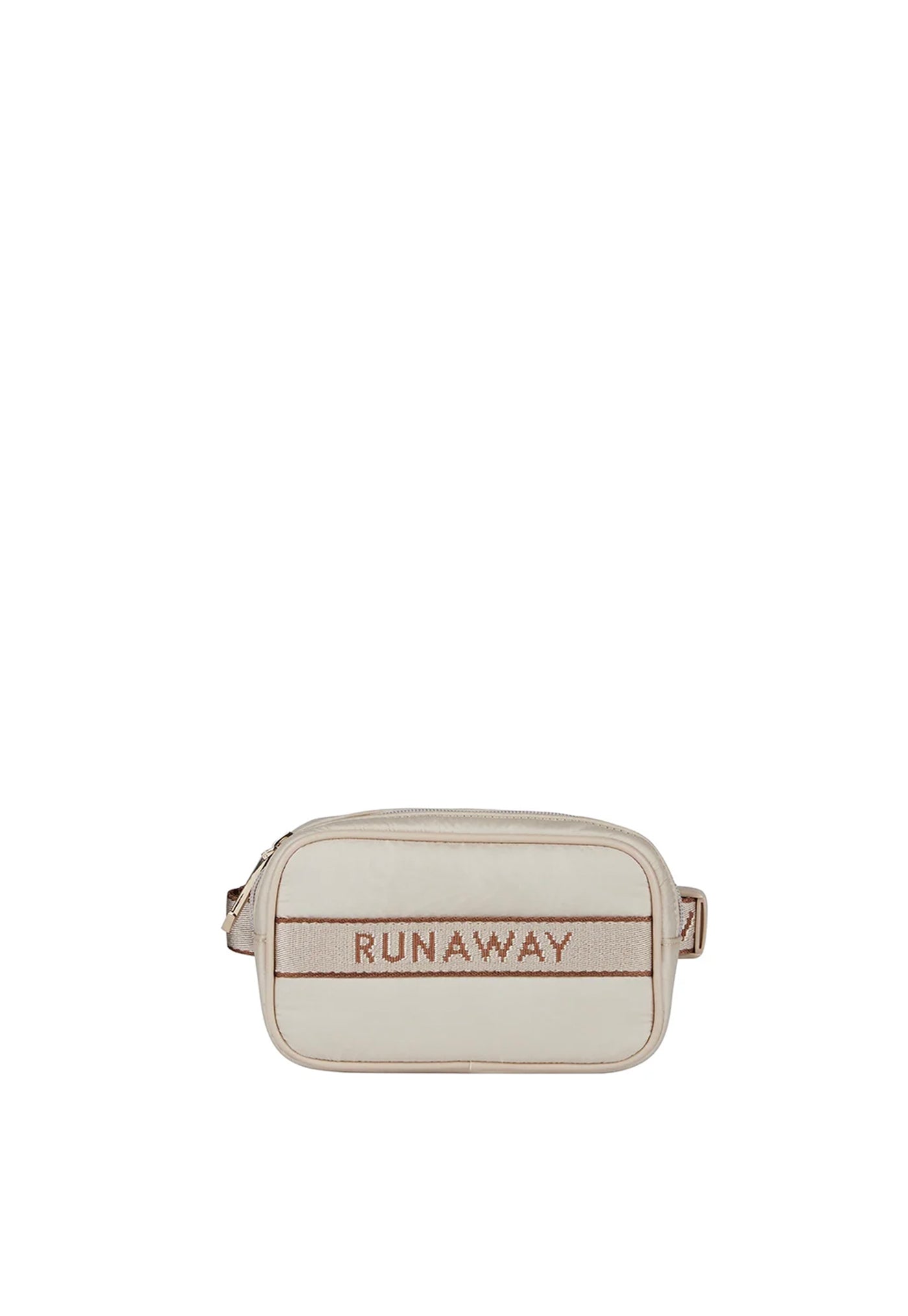 Karen Walker Runaway Mini Belt Bag Macadamia Chestnut