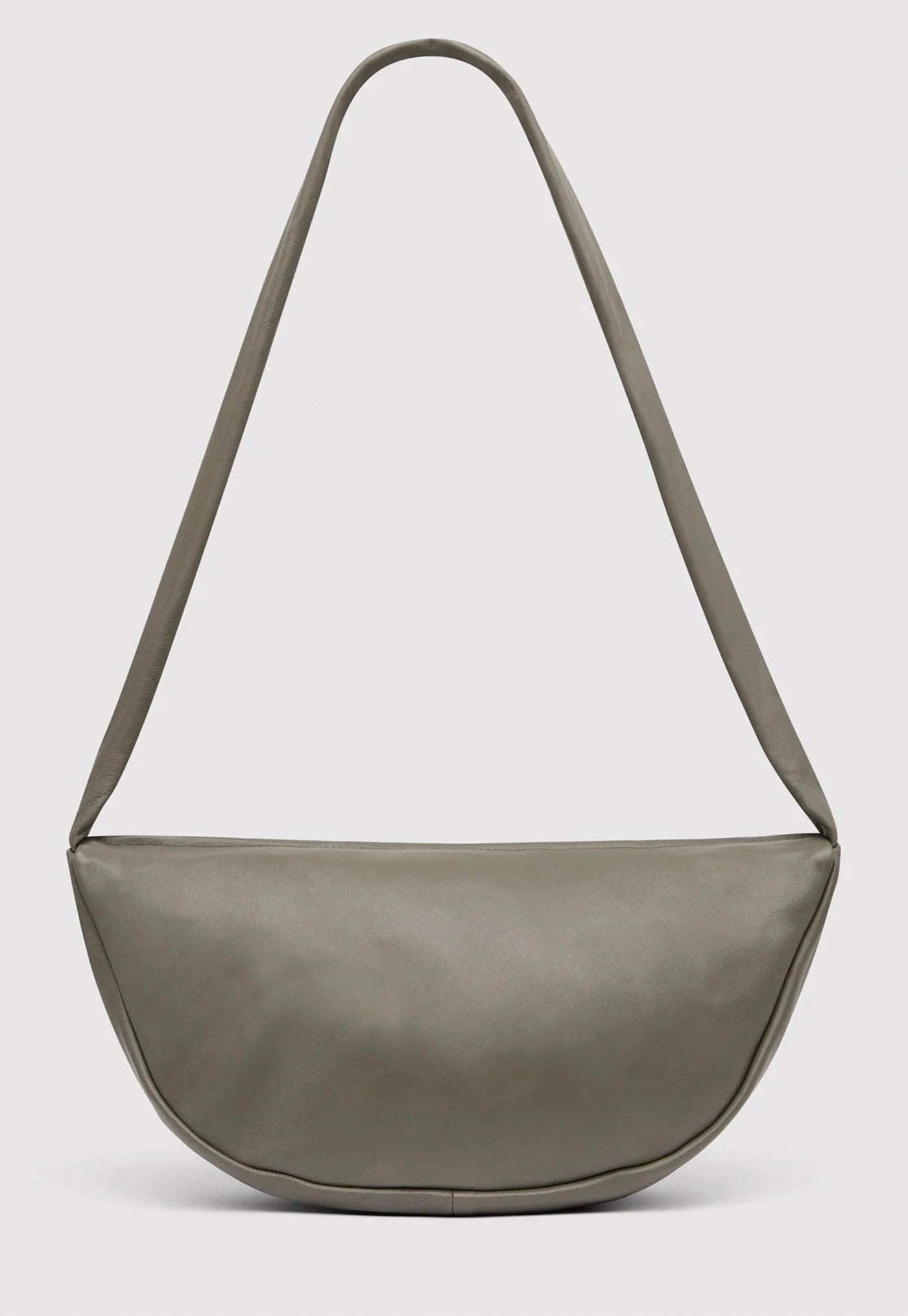 Soft Crescent Bag - Smokey Olive sold by Angel Divine