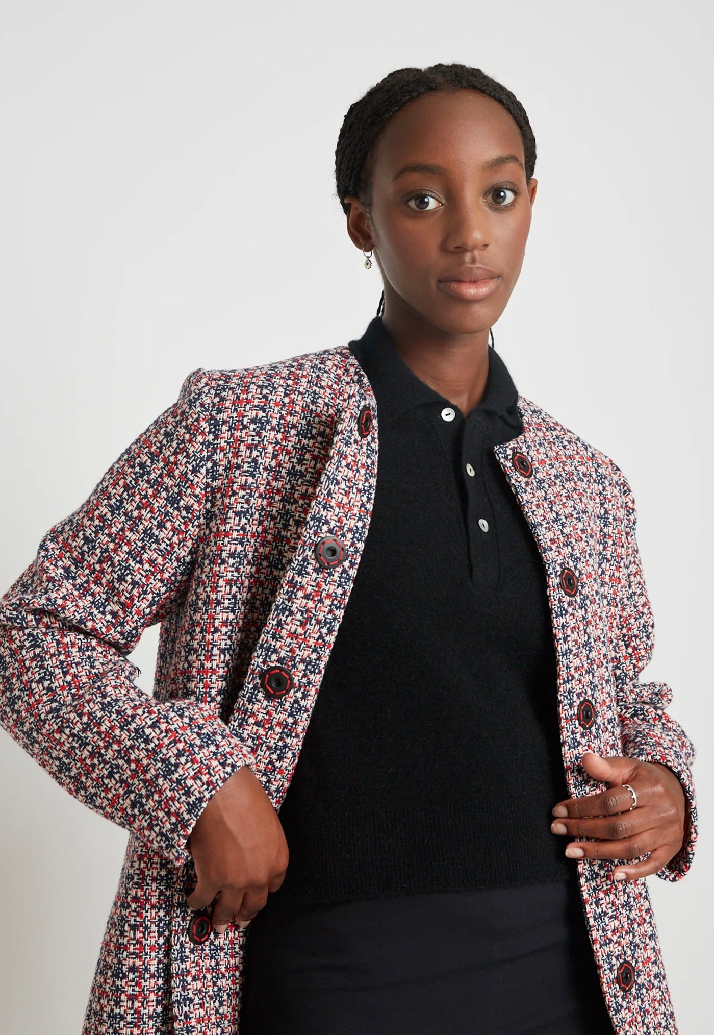 Guinevere Jacket - French Tweed sold by Angel Divine