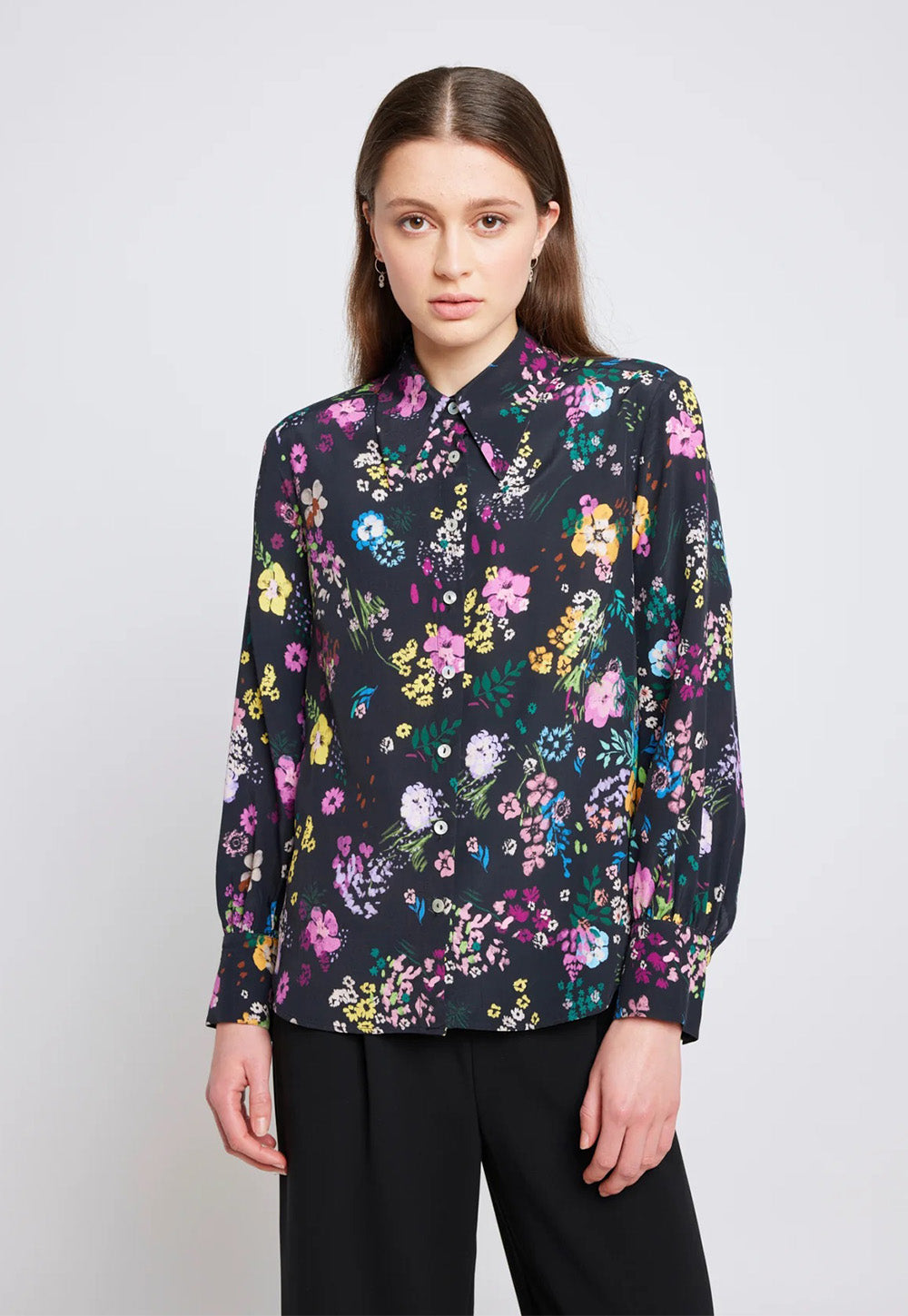 Trailblazer Shirt - Black Floral