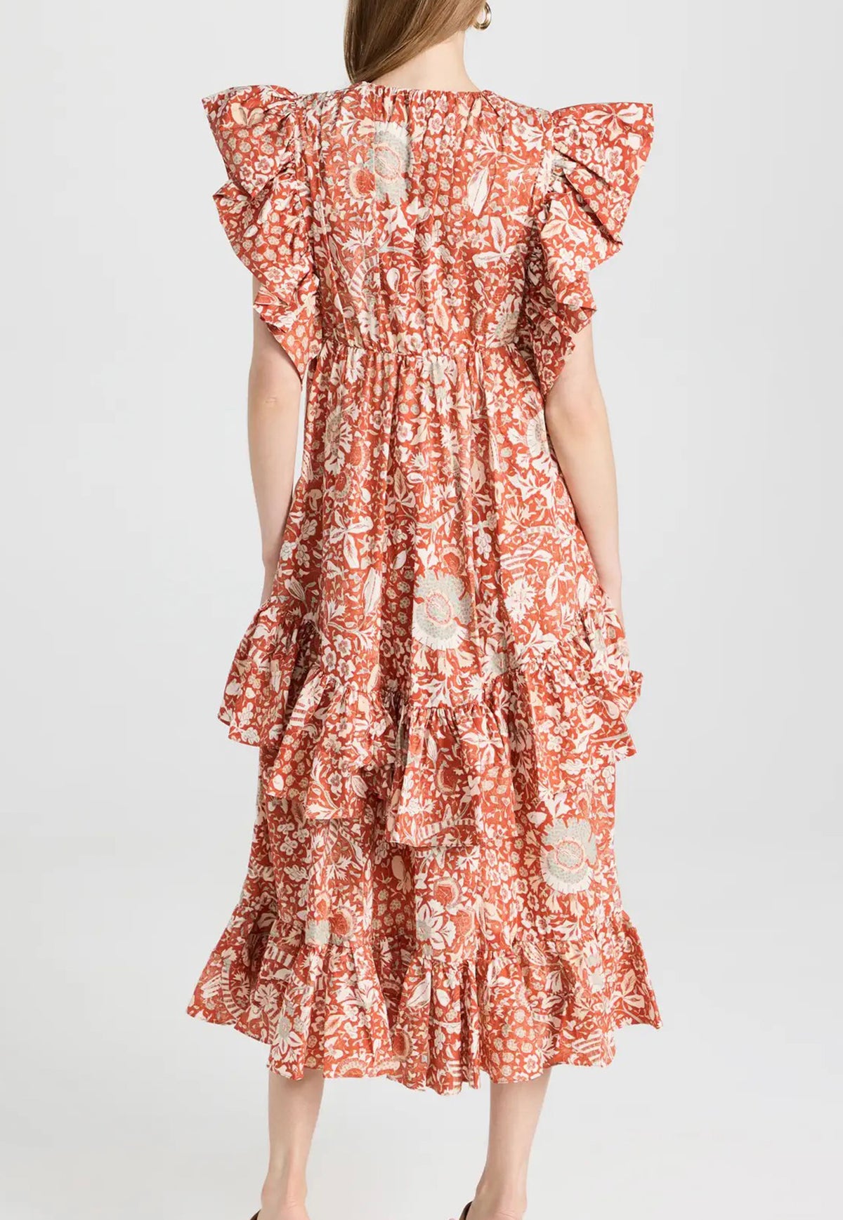 Ulla Johnson Delila Dress - Orange Blossom