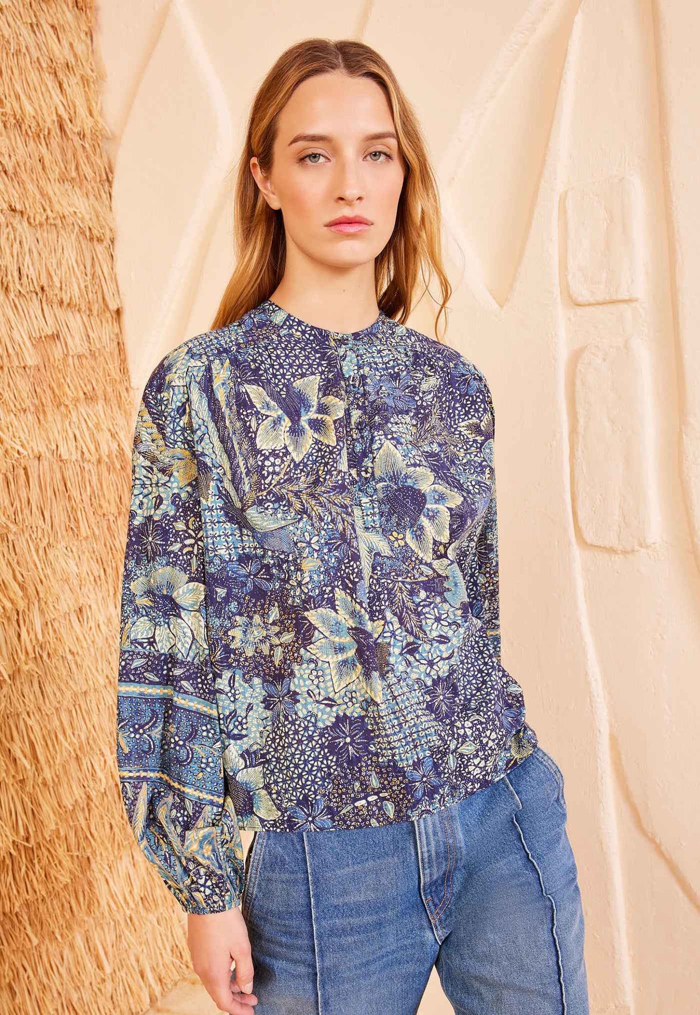 Harlowe Blouse - Portofino