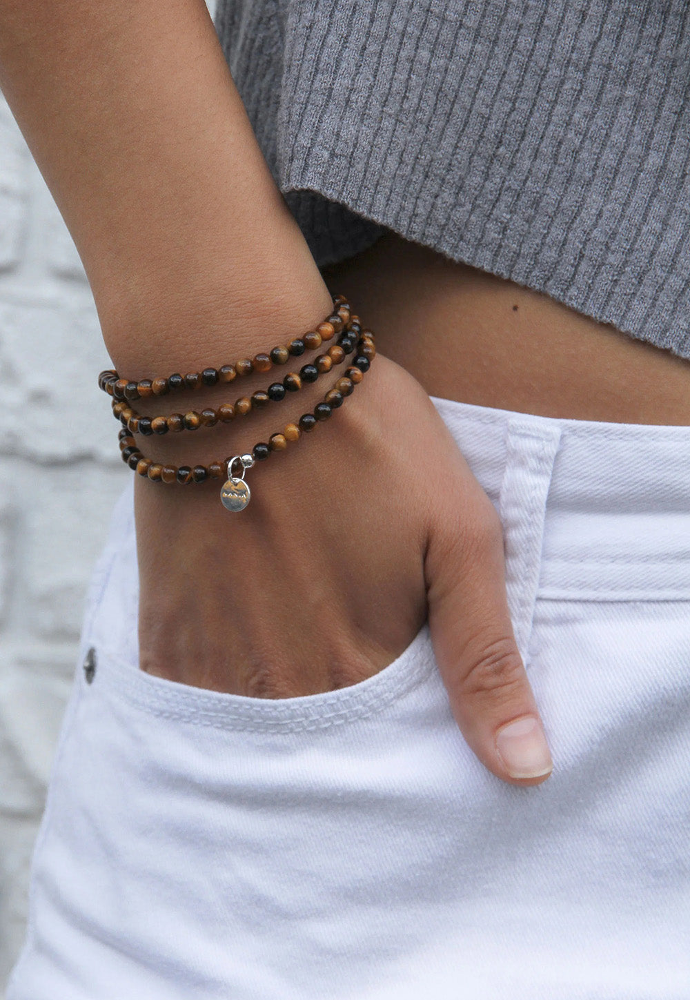 Amuleto Wrap Bracelet - Tigers Eye