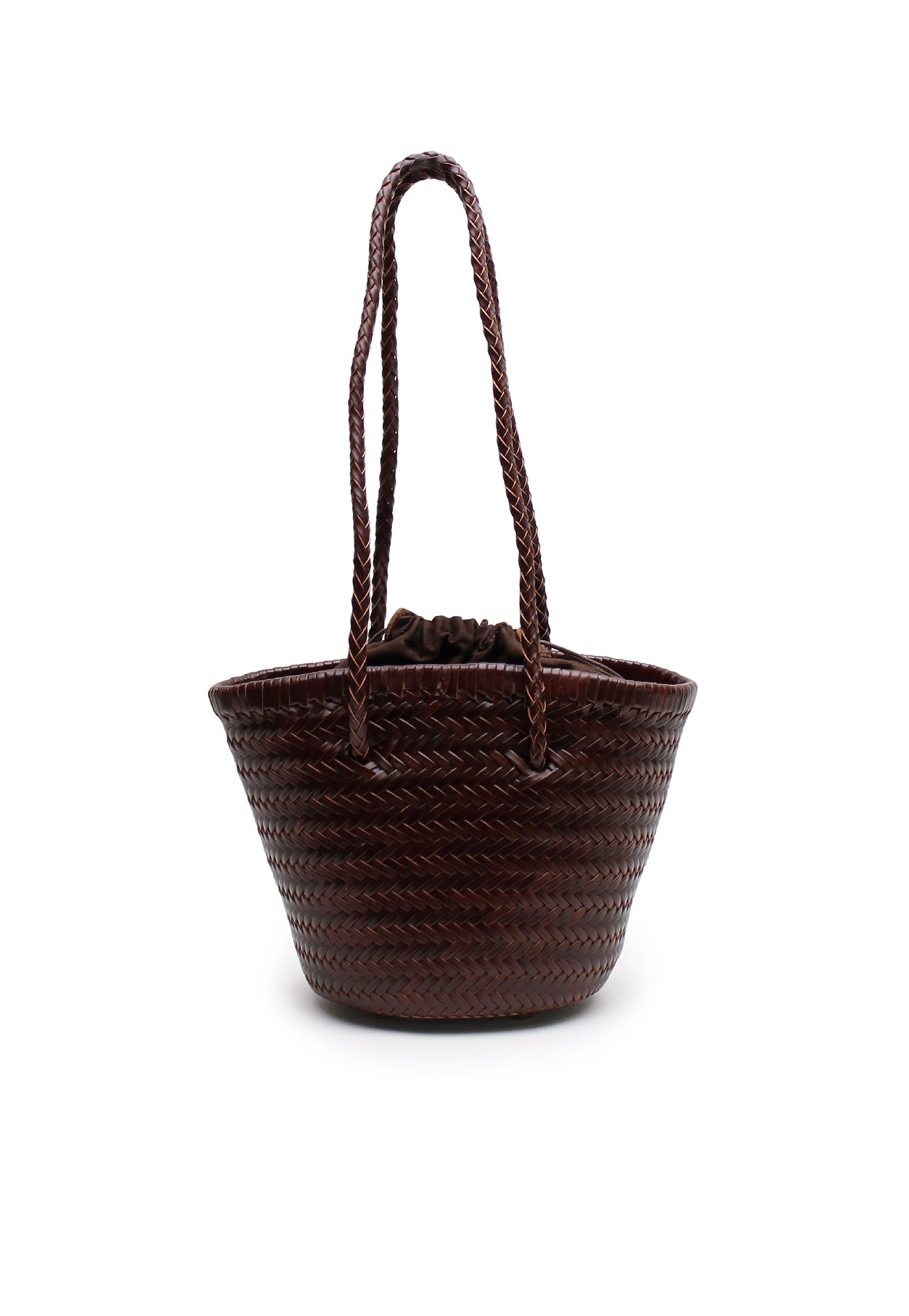 Woven Bucket Bag - Brown sold by Angel Divine