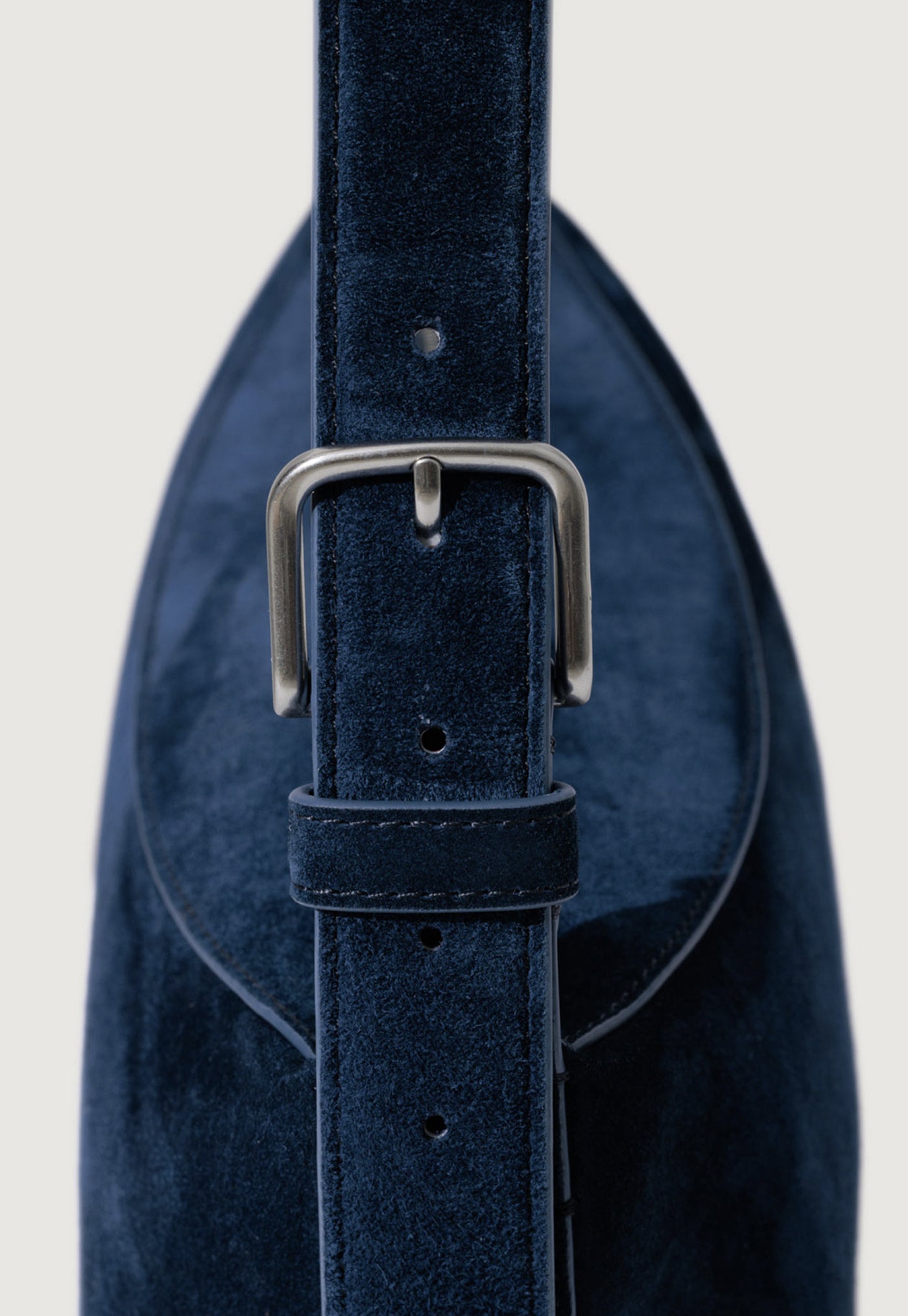 Bobby Bag - Blue Navy Suede