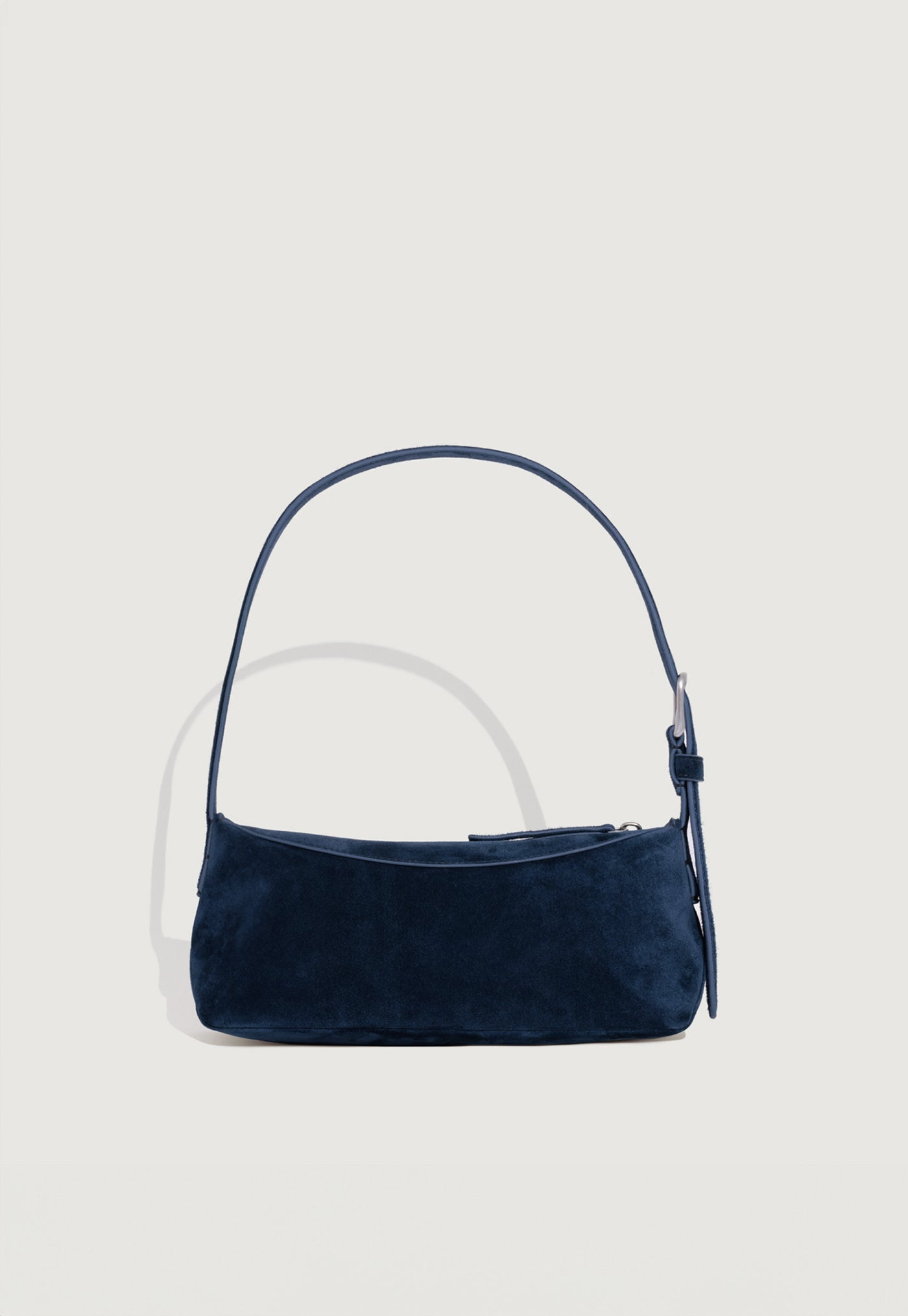 Bobby Bag - Blue Navy Suede