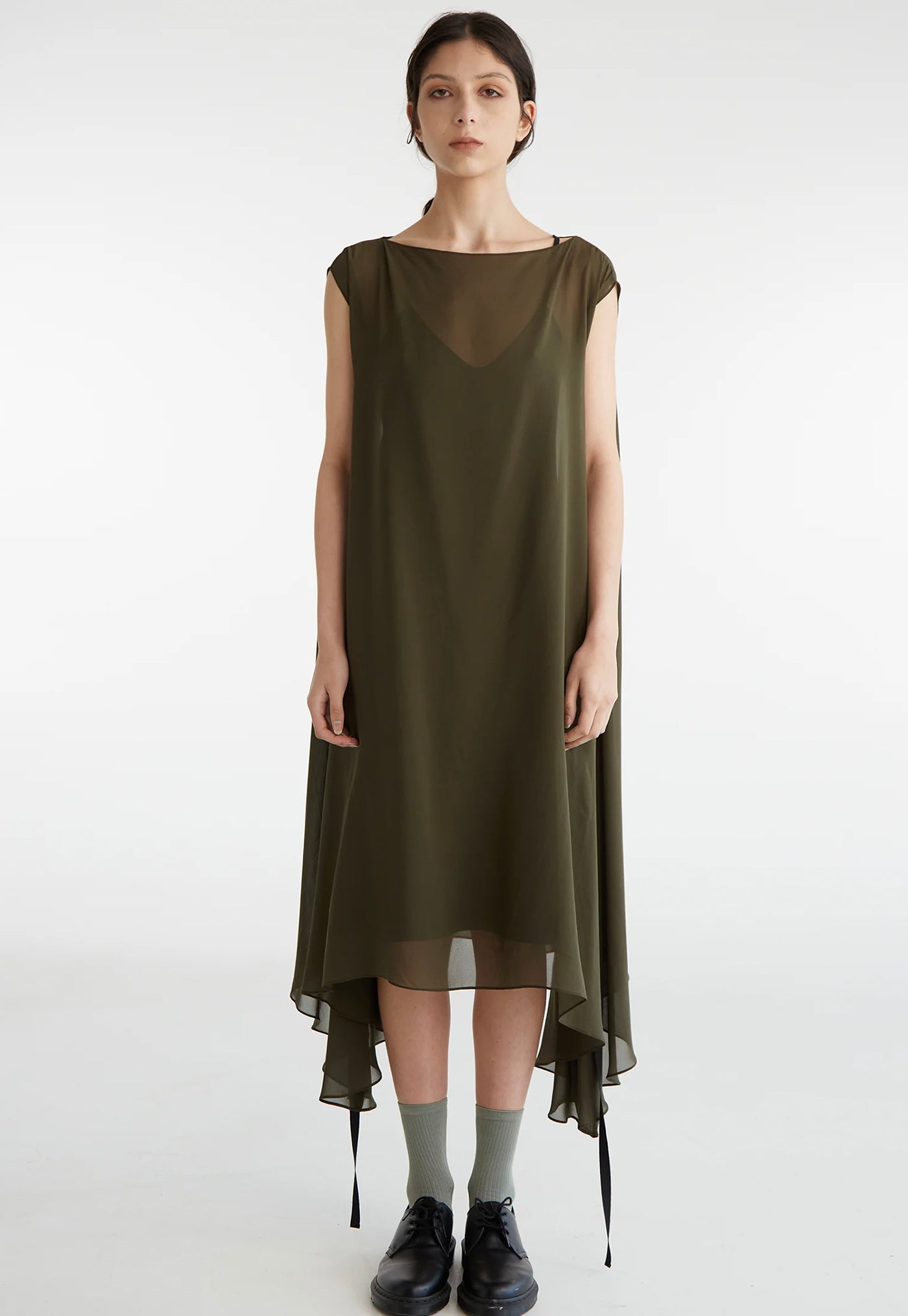 Shapeshift Dress - Olive sold by Angel Divine