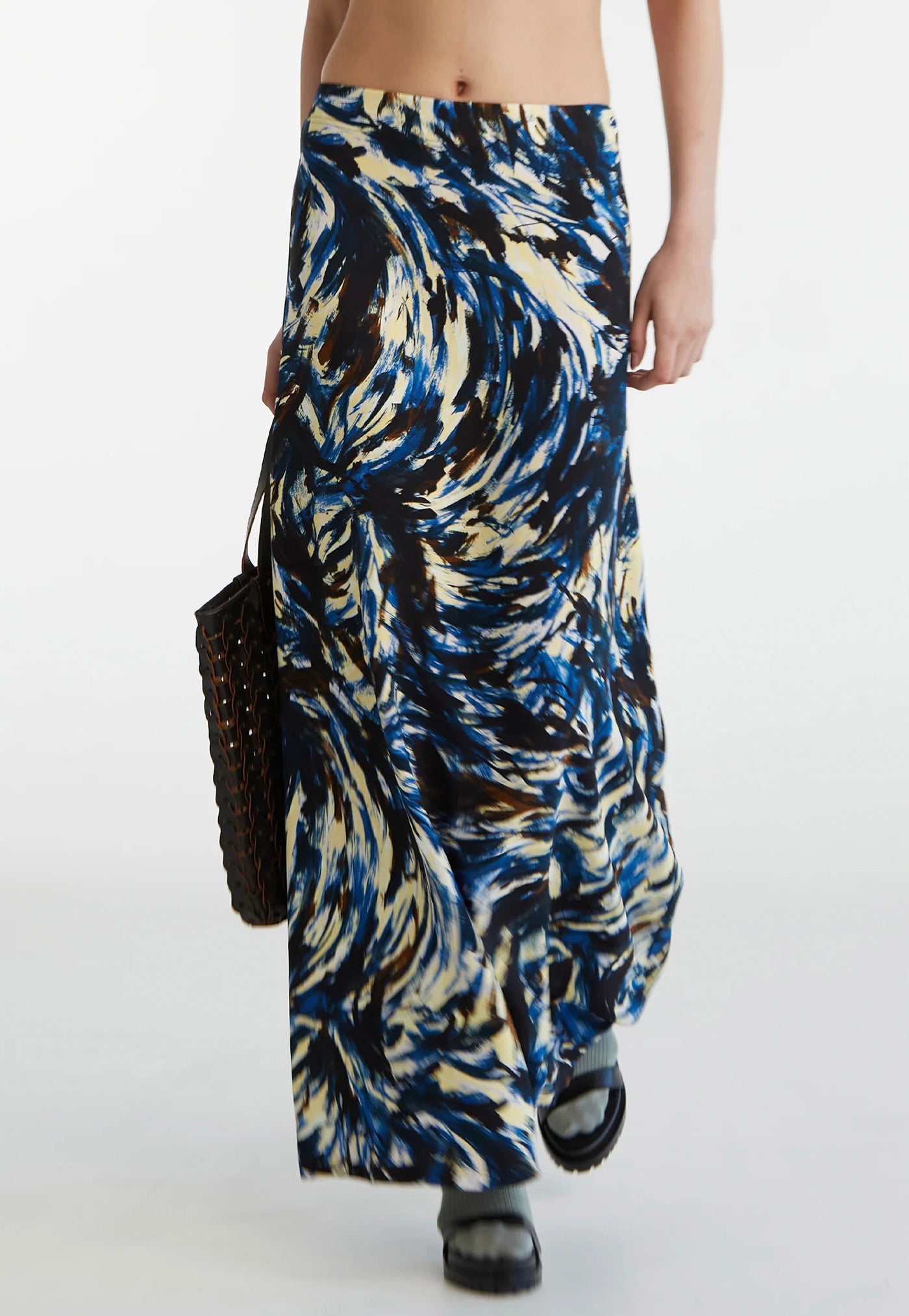 Maxi Skirt - Brushstroke sold by Angel Divine