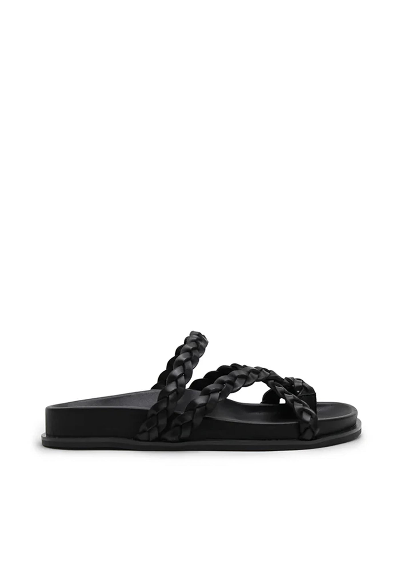 Braided Sandal - Black