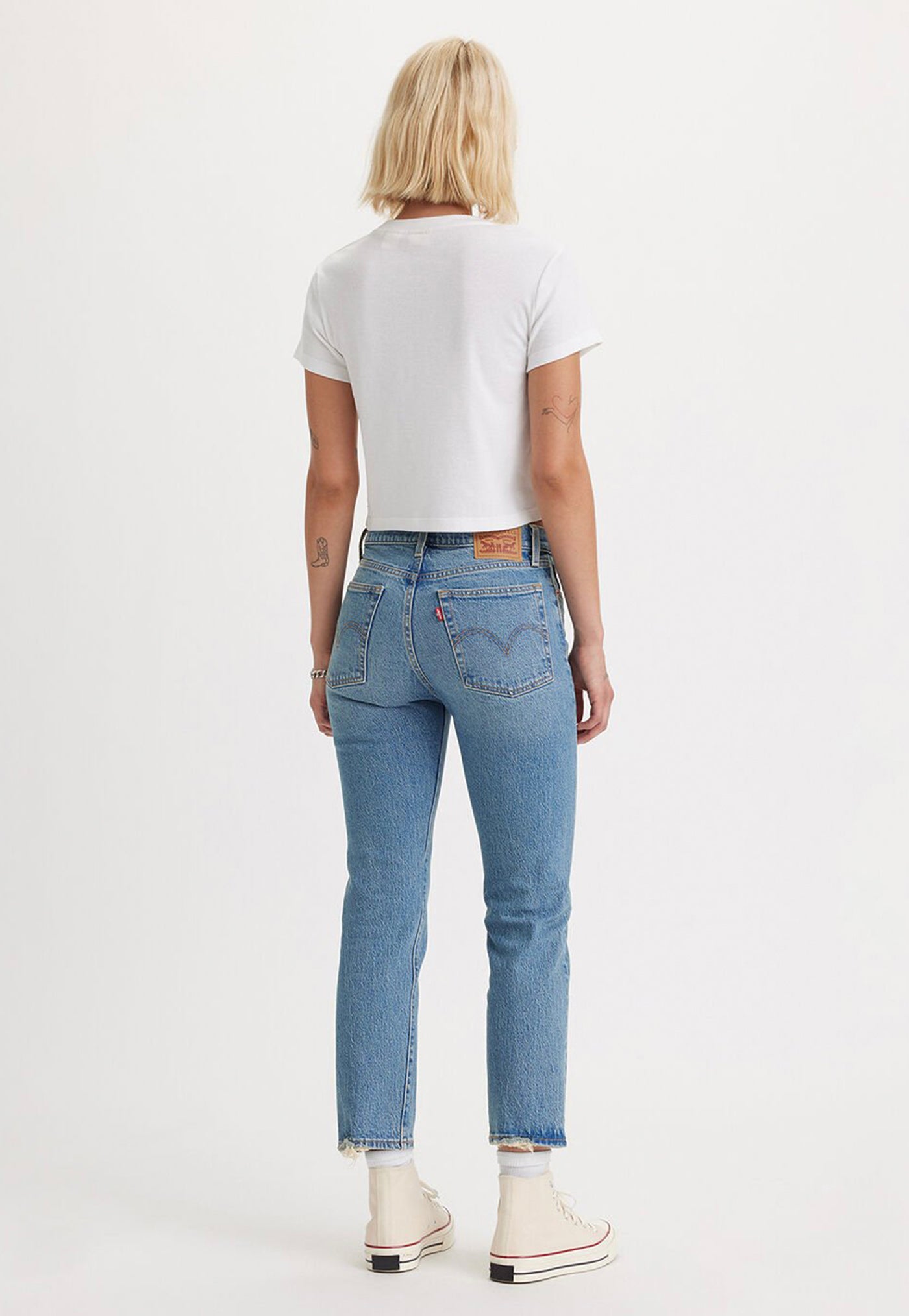 Levi s Wedgie Straight Jeans Calling All Blues