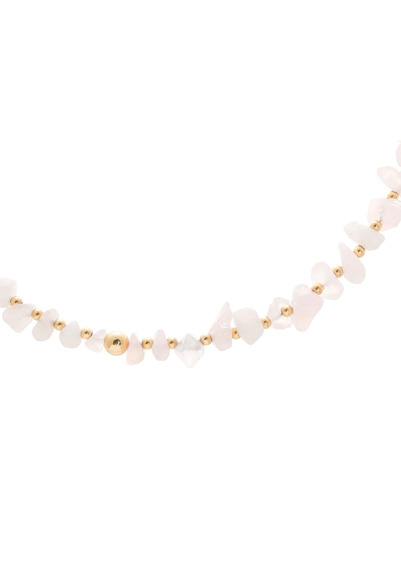 Vania Amuleto Choker - Rose Quartz