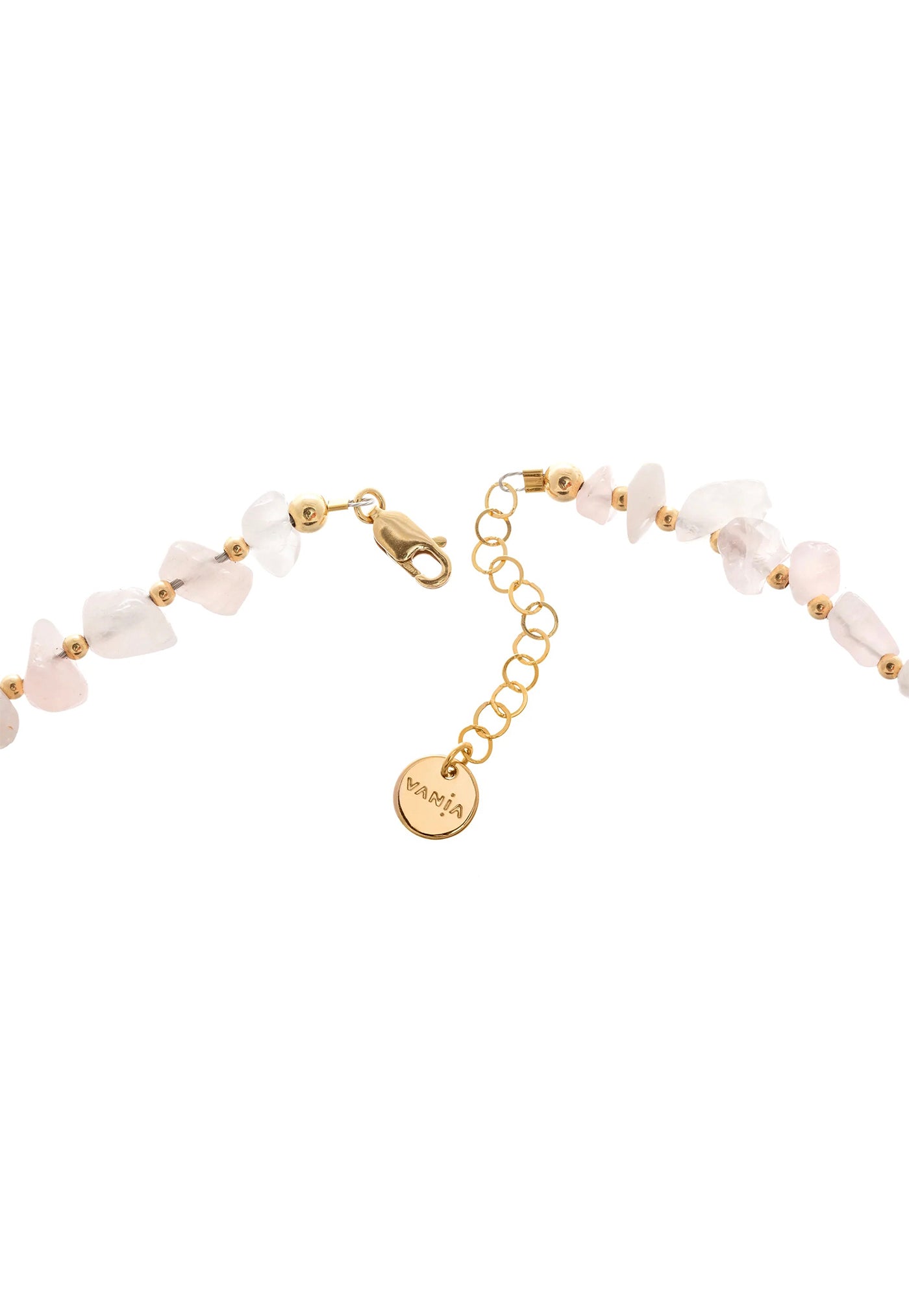 Vania Amuleto Choker - Rose Quartz